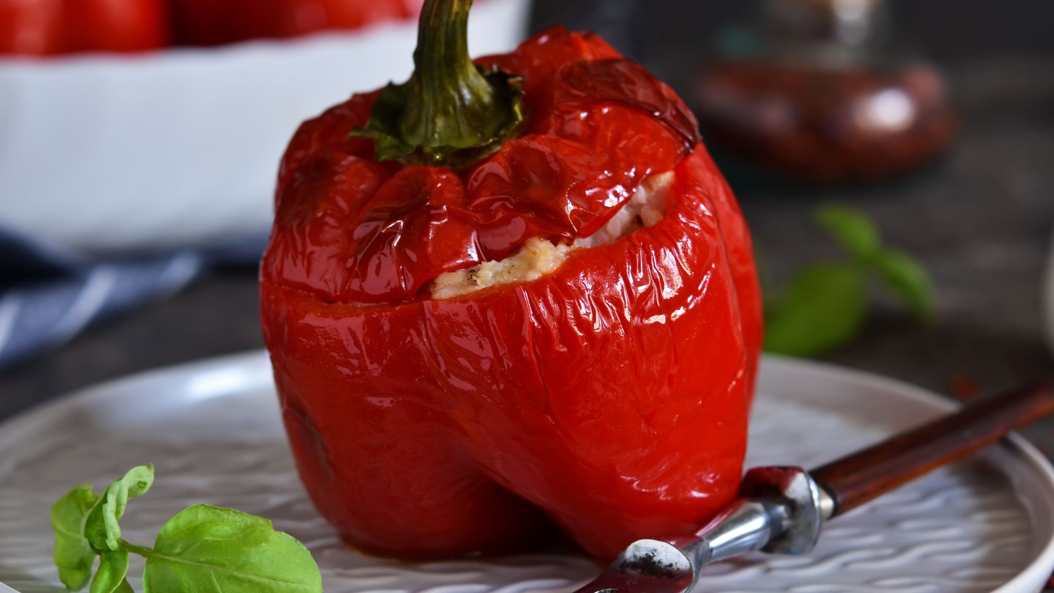 Beef Stuffed Peppers Recipe - Fresco