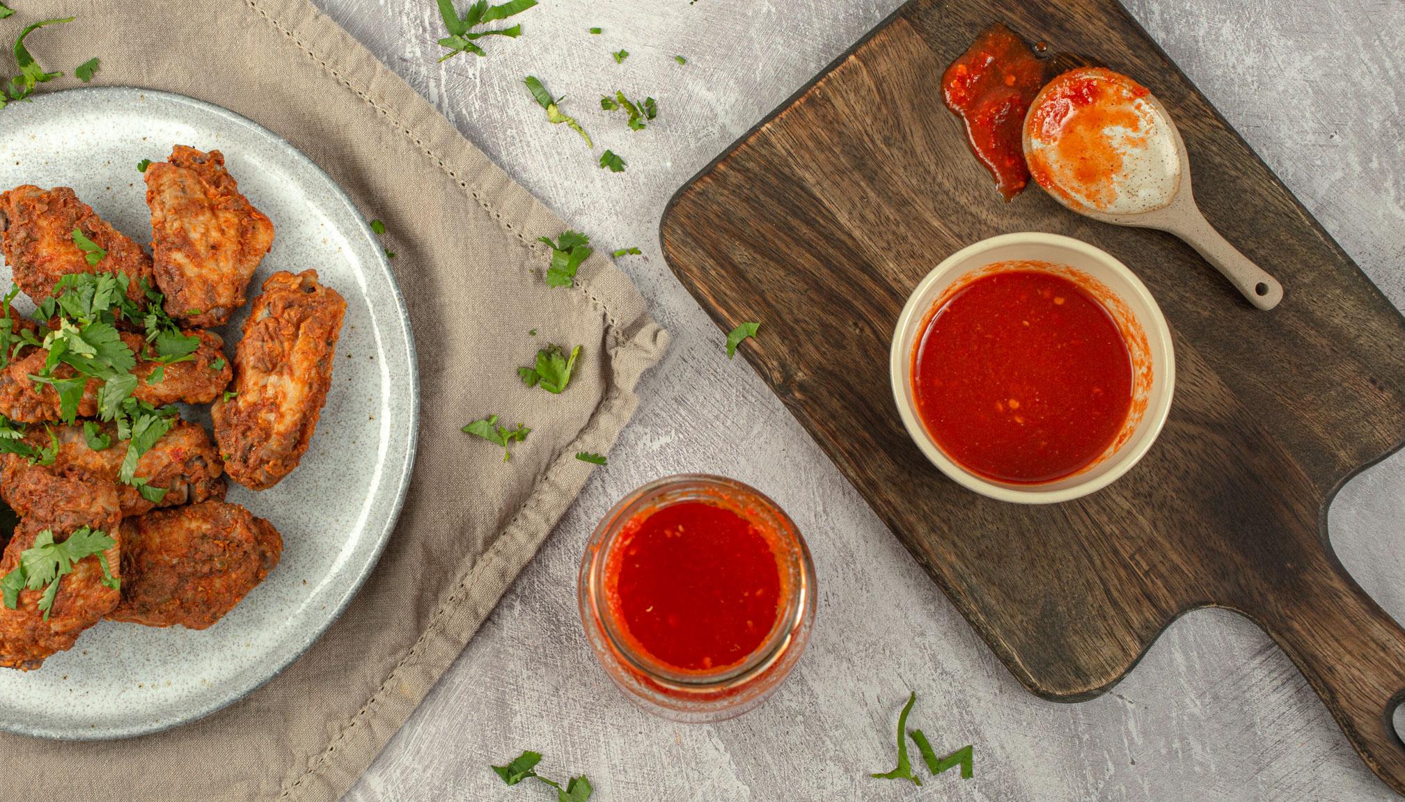 Recette de sauce piquante fermentée