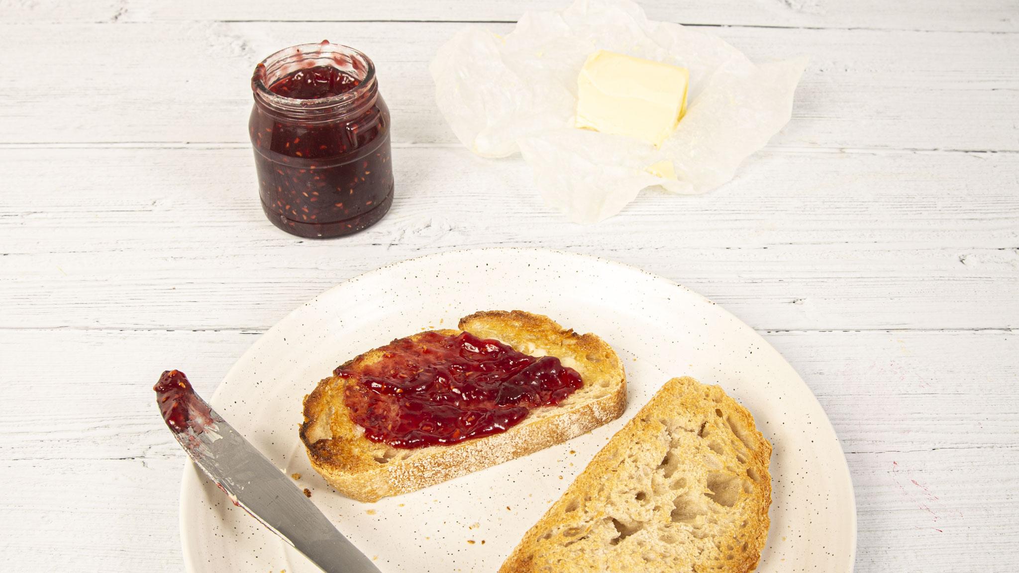 Quick Raspberry Jam Recipe